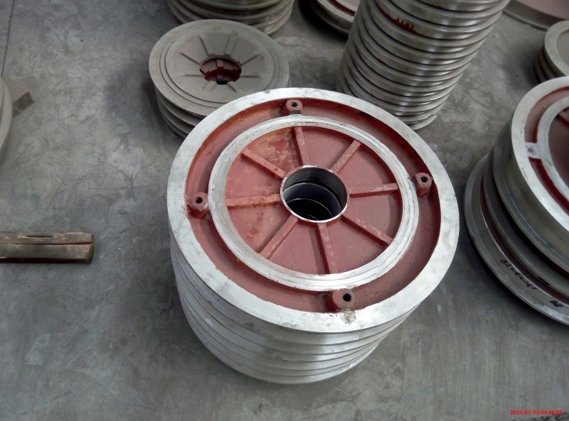 ZJ渣浆泵 高铬合金耐磨材质杂质泵前护板示例图18